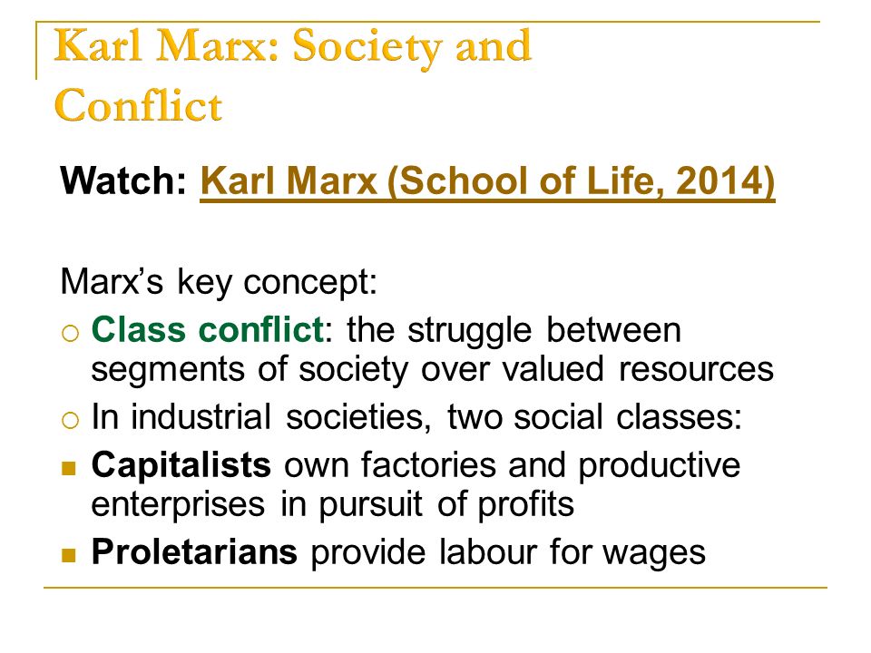 Marxian class theory